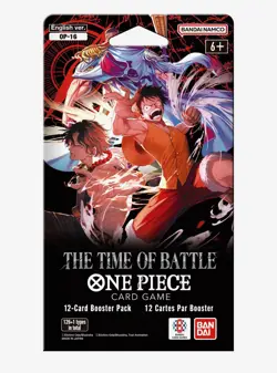 One Piece TCG English OP-16 The Time of Battle Sleeved Booster Pack - Image 1