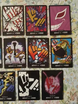 One Piece TCG Japanese Non-Foil Don!! Lot ×11 (No Duplicates) (B) - Image 3