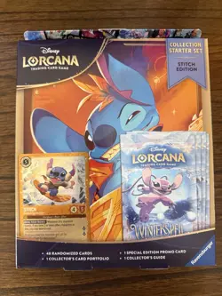 Disney Lorcana Winterspell Collection Starter Set Stitch Edition - SEALED - Image 1
