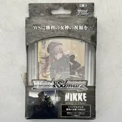 Weiss Schwarz NIKKE Goddess of Victory Japanese Sealed Trial Deck - Sealed - Image 1