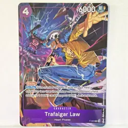 Bandai One Piece CCG Trafalgar Law P-093 Blocker Character Card Standard promo - Image 1