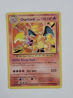 Pokemon TCG XY Evolutions Charizard Holo Rare Card 11/108 - Image 1