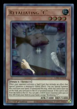 Yugioh Retaliating "C" #GFP2-EN108 Ghosts From the Past: The 2nd Haunting LP - Image 1