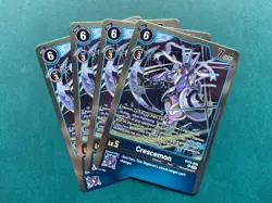 Crescemon BT25-026 Playset Dual Revolution Digimon Card Game x4 - Image 1