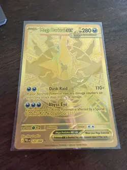 Mega Darkrai ex 120/084 Me05: Pitch Black Holo Pokemon Card - Image 3