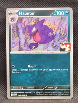 Haunter Pokemon Prize Pack Series 9 Promo Pokemon Card 049/088 NM/LP - Image 1
