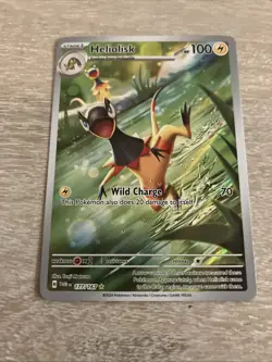 Pokemon TCG Heliolisk Twilight Masquerade Illustration Card #177/167 - Image 1