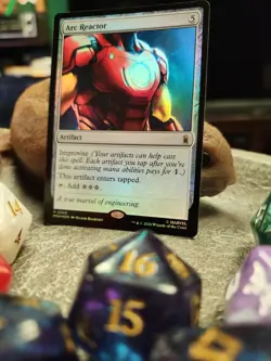 MTG Arc Reactor - Foil art - Marvel Super Heroes #0243 - Image 2