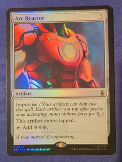 Arc Reactor (FOIL) x1 - MTG Marvel Super Heroes MSH #243 - Image 1