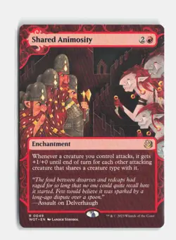 Shared Animosity 49 Wilds of Eldraine: Enchanting Tales MTG NM - Image 1
