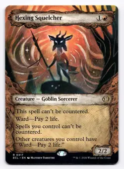 Hexing Squelcher (Showcase) ECL 317 - Normal - NM - Magic the Gathering - Image 1