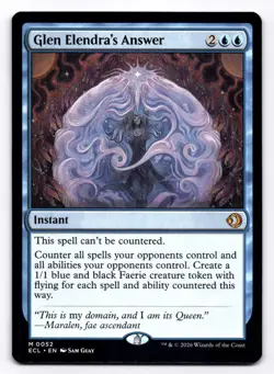 Glen Elendra's Answer ECL 52 - Normal - NM - Magic the Gathering - Image 1
