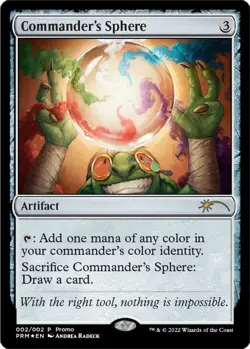 Commander's Sphere [Wizards Play Network 2024] Magic MTG - Image 1