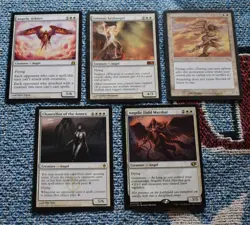 MTG 5x Rare/Mythic White Angels Sublime Archangel, Herald of Serra & More - Image 1