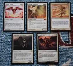 MTG 5x Rare/Mythic White Angels Sublime Archangel, Herald of Serra & More - Image 2