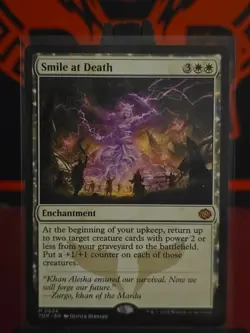 Smile at Death #24 (NM) Tarkir Dragonstorm TDM Magic MTG Unplayed Mythic - Image 1