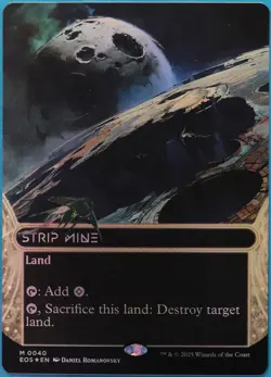 Strip Mine (40) FOIL Edge of Eternities: Stellar Sights NM (522285) ABUGames - Image 1