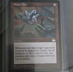 Wizards of the Coast Mana Web Artifact MTG 1997 English Cost 3 Hannibal King - Image 1