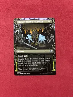 The Last Ronin’s Technique - Teenage Mutant Ninja Turtles TMT MTG Magic #223 - Image 1