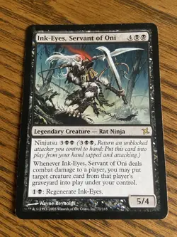 MTG Ink-Eyes, Servant Of Oni - Betrayers Of Kamigawa #71 - Image 1