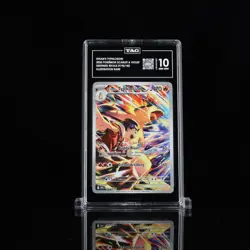 TAG 10 Ethan's Typhlosion Gem Mint Destined Rivals IR 190/182 - Image 1
