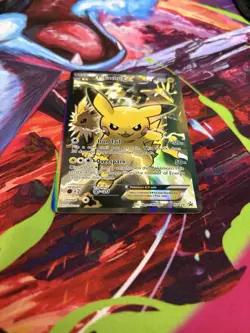 Pokemon TCG - Pikachu EX XY124 Black Star Promo 2016 - LP Condition - Rare - Image 2