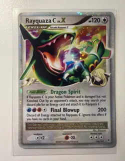 Rayquaza C LV.X Holo 146/147 Supreme Victors NM- Pokemon TCG - Image 1
