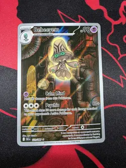 Pokemon TCG Beheeyem 121/086 Illustration Rare Black Bolt NM - Image 1