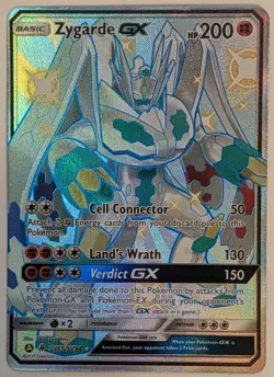 Zygarde GX SV65/SV94 Shiny GX Rare Hidden Fates Shiny Vault Pokemon Holo NM - Image 1