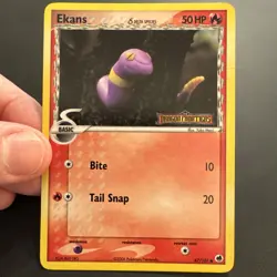 Ekans (Delta Species) Reverse Holo Stamp 47/101 Common -Pokemon Dragon Frontiers - Image 2
