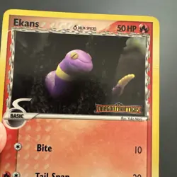 Ekans (Delta Species) Reverse Holo Stamp 47/101 Common -Pokemon Dragon Frontiers - Image 3