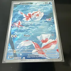 Pokemon TCG Goldeen 087/084 Pitch Black Illustration Rare Holofoil - Image 2