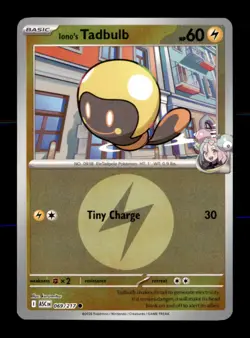Iono's Tadbulb (Energy Symbol 069/217 Ascended Heroes Pokemon Reverse Holo NM - Image 1