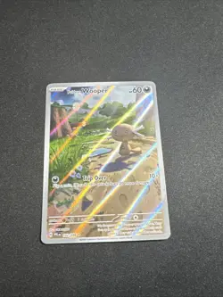 Pokemon TCG Paldean wooper 102/094 - Image 1