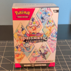 Pokemon TCG Prismatic Evolutions Booster Bundle Box - 6 Booster Packs - Image 1