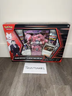 Pokemon Scarlet & Violet - Destined Rivals Team Rocket's Mewtwo EX Box ✅SEALED✅ - Image 1
