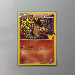 Tepig 013/025 Promo McDonald's 25th Anniversary Promos Pokemon Holo Near Mint - Image 1
