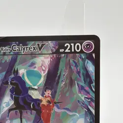 Pokemon Shadow Rider Calyrex V TG17/TG30: Trainer Gallery Holo - Image 3