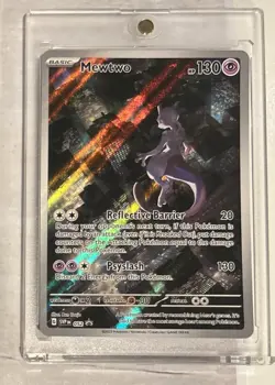Pokemon 2023 SVP EN-SV Black Star Promo #052 Mewtwo 151 Ultra-Premium Coll - Image 3