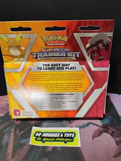 Pokemon TCG Sun and Moon Trainer Kit Lycanroc & Alolan Raichu, Brand New 2017 - Image 2