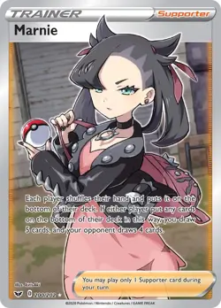 Holofoil - Marnie (Full Art) - 200/202 / NM / English Pokemon TCG - Image 1