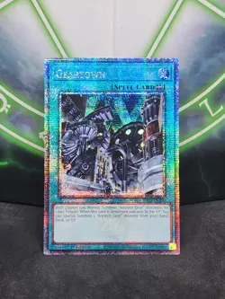Yugioh Geartown RA03-EN203 Quarter Century Rare 1st Ed NM - Image 1