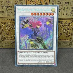 Yugioh Cyber Slash Harpie Lady DLCS-EN148 Limited Edition Secret Rare NM - Image 1