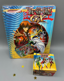 edibas Yu-Gi-Oh! GX Lamincards Display 24 Tuten Booster mit Album - Image 1