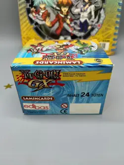 edibas Yu-Gi-Oh! GX Lamincards Display 24 Tuten Booster mit Album - Image 4