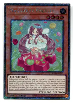 Yu-Gi-Oh! Magidolce Engelee Platinum Secret Rare RA04-DE215 - Image 1