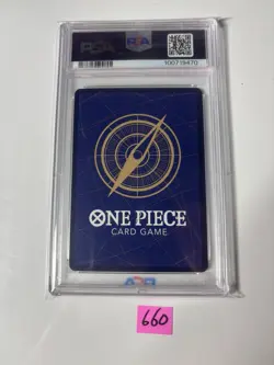 PSA 10 Gem Mint Nami Treasure Rare English Exclusive ST01-007 One Piece 2025 - Image 2