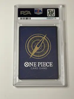 Monkey D. Luffy One Piece Carrying On His Will OP13-118 Alternate Art PSA 10 - Image 2