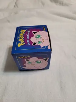 Pokemon 23k Gold Plated Jigglypuff Trading Card Sealed 1999 Blue Box Burger King - Image 2