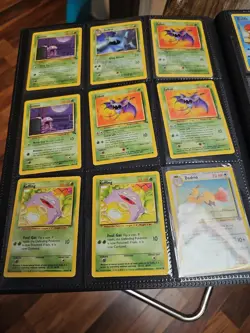 Vintage Pokemon WOTC MIX Lot 99 Cards Base Set, 2, Fossil Jungle LP - HP +Binder - Image 4